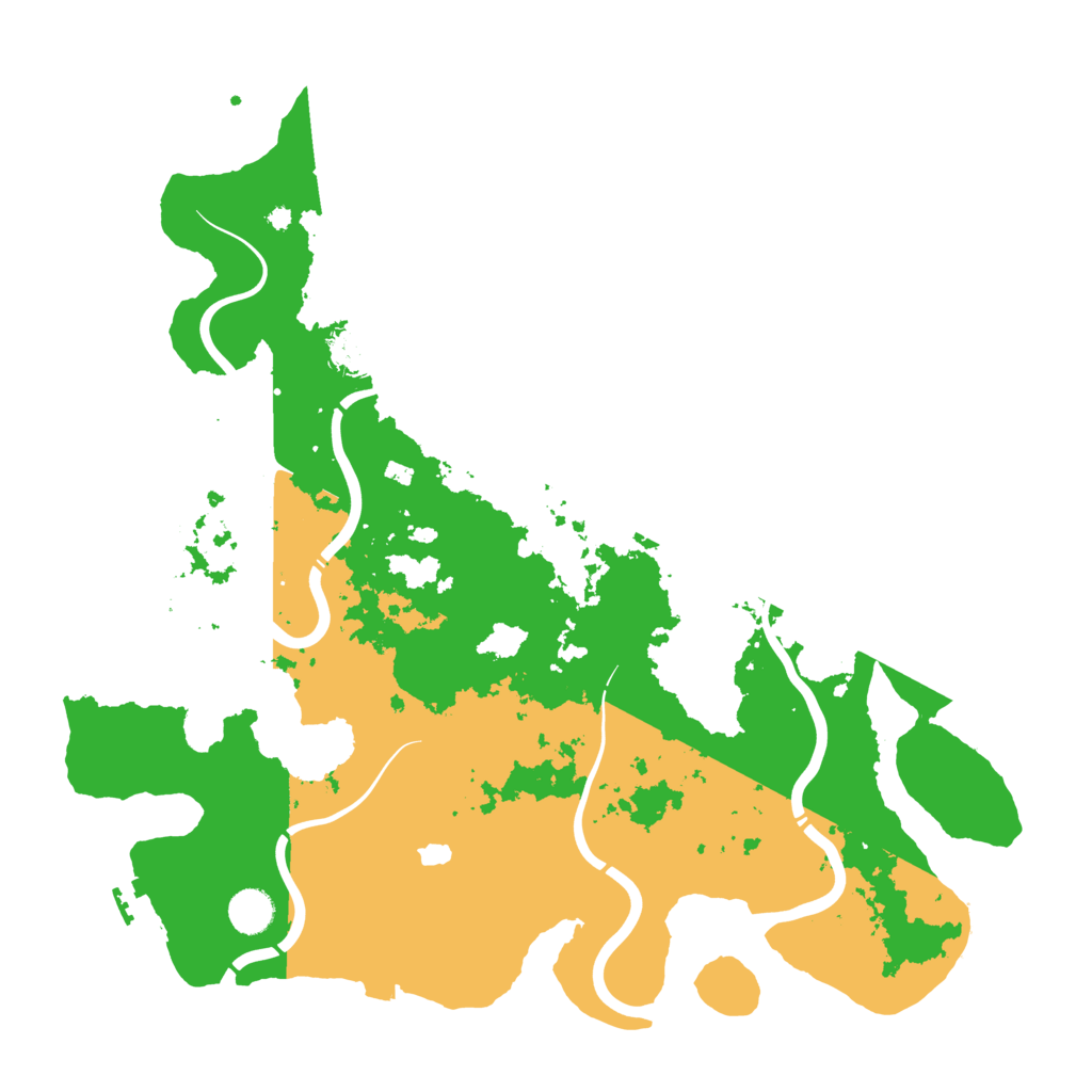 Biome Rust Map: Procedural Map, Size: 4250, Seed: 1862878695