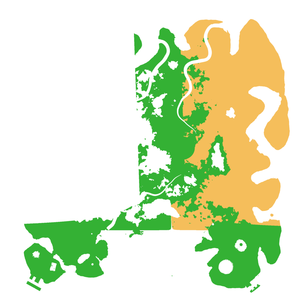 Biome Rust Map: Procedural Map, Size: 4000, Seed: 158598244