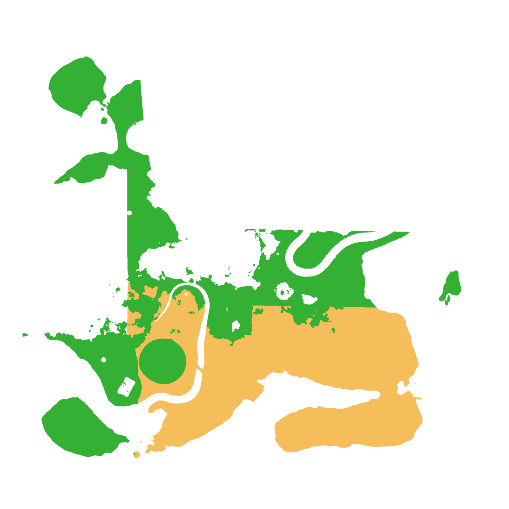Biome Rust Map: Procedural Map, Size: 3000, Seed: 1112661392
