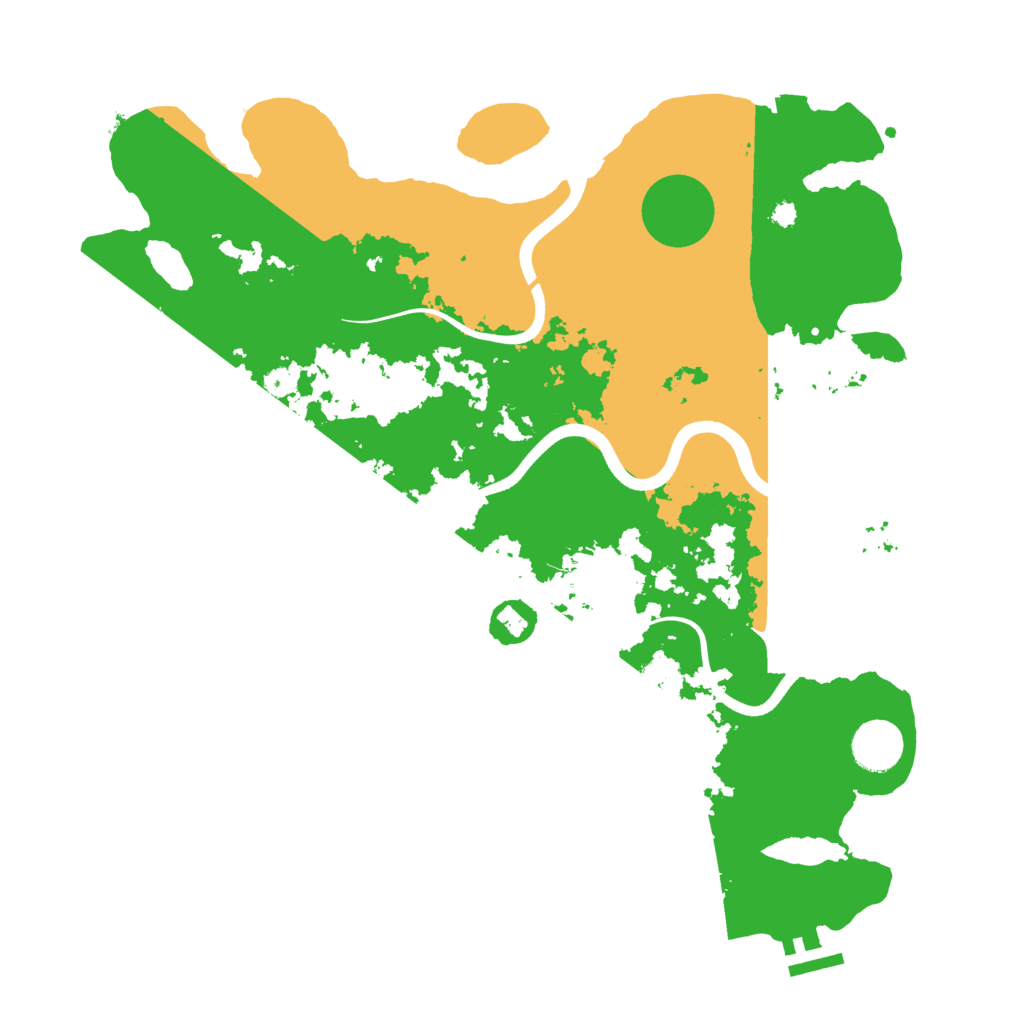 Biome Rust Map: Procedural Map, Size: 3728, Seed: 671553954