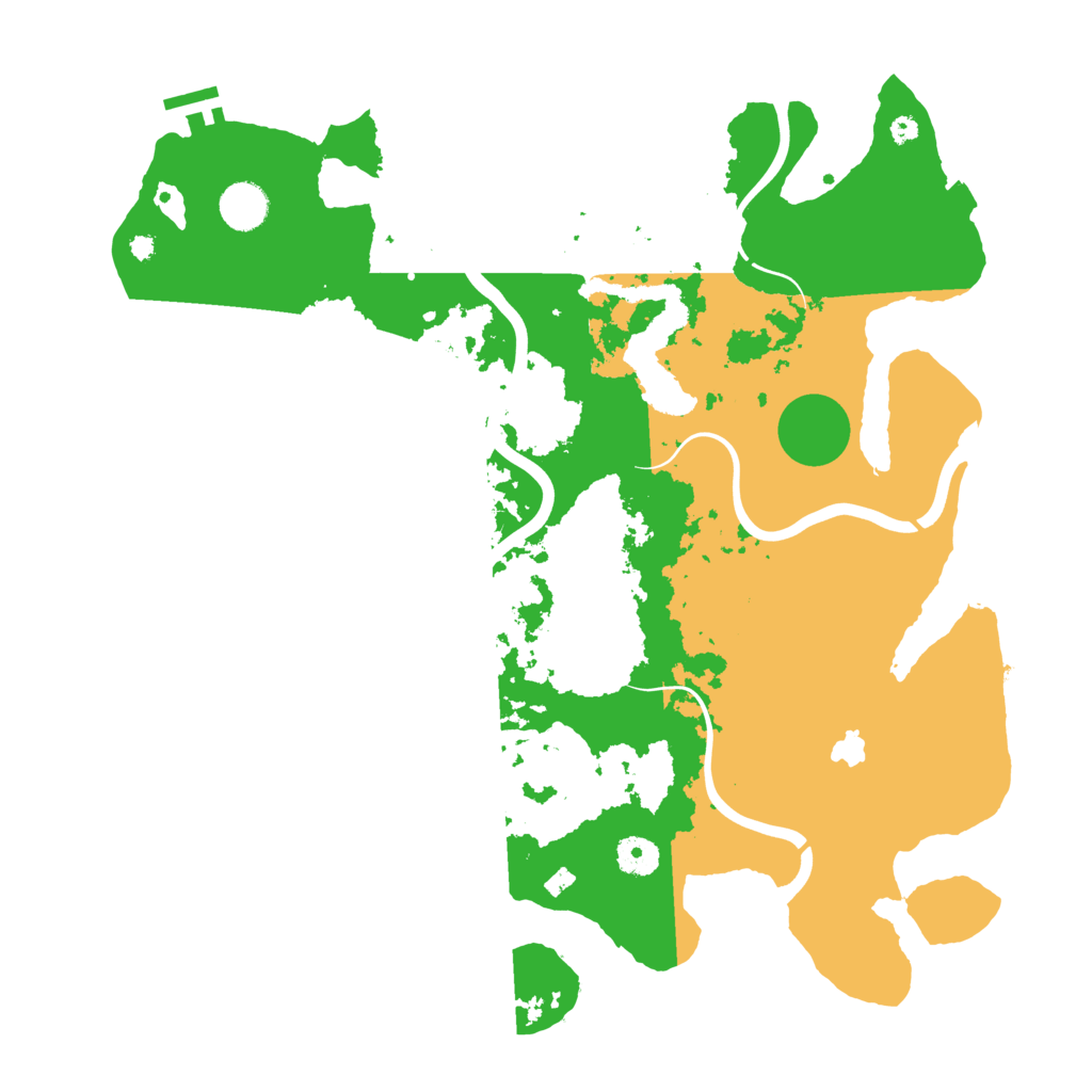 Biome Rust Map: Procedural Map, Size: 4000, Seed: 2040021996