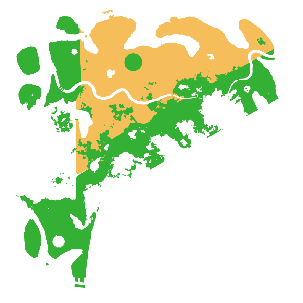 Biome Rust Map: Procedural Map, Size: 4500, Seed: 1267755683