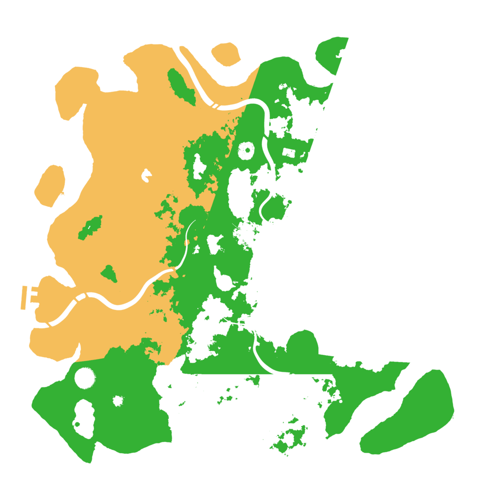 Biome Rust Map: Procedural Map, Size: 4250, Seed: 16985