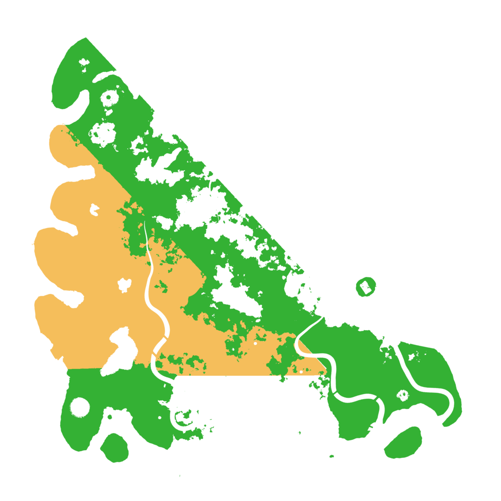 Biome Rust Map: Procedural Map, Size: 4500, Seed: 748278