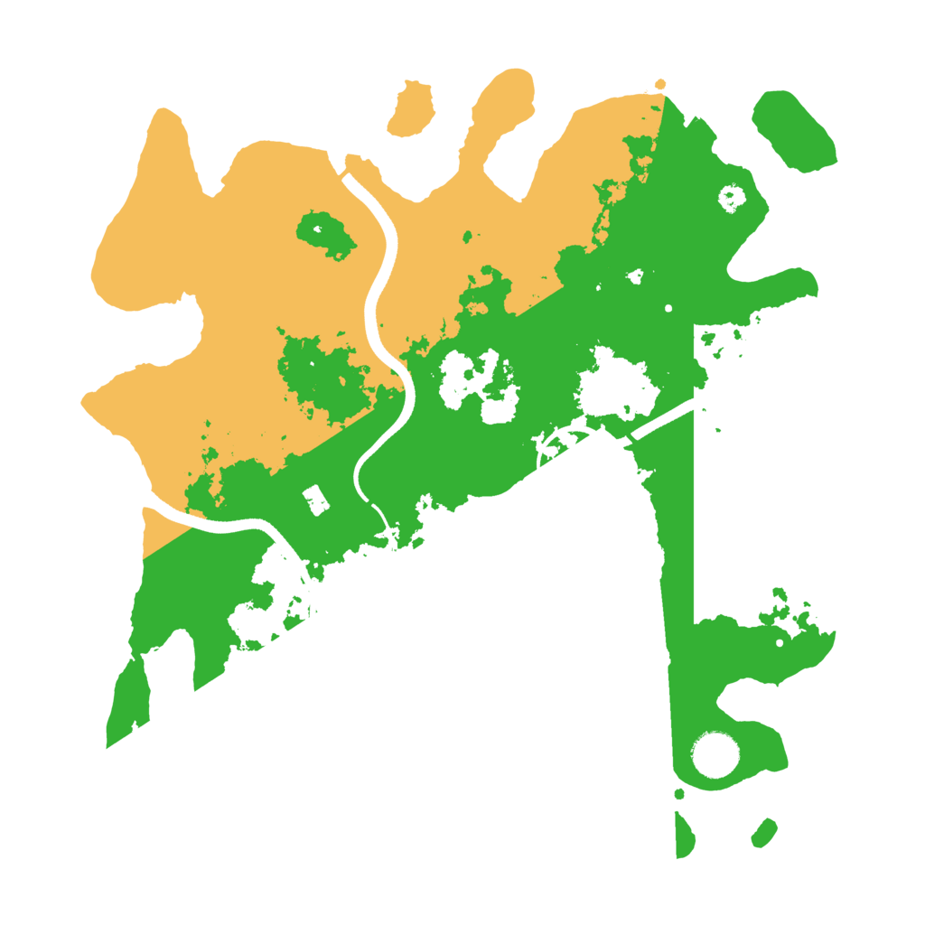 Biome Rust Map: Procedural Map, Size: 3500, Seed: 1872573712
