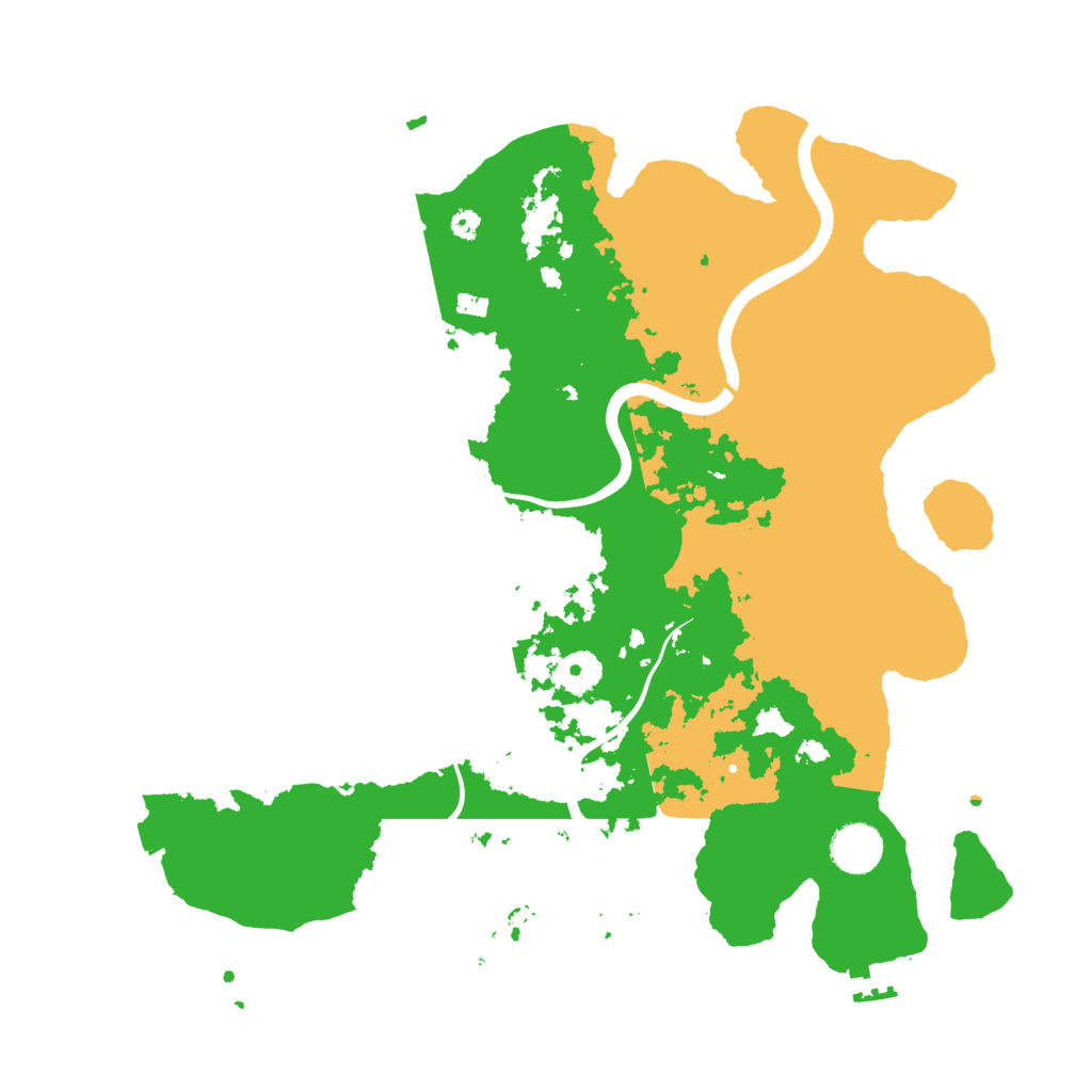 Biome Rust Map: Procedural Map, Size: 3750, Seed: 1423925507
