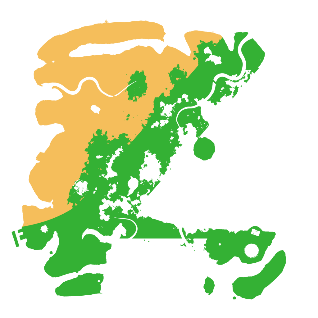 Biome Rust Map: Procedural Map, Size: 4000, Seed: 54676790