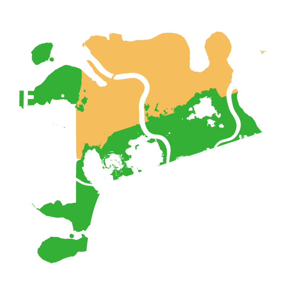 Biome Rust Map: Procedural Map, Size: 2800, Seed: 1192418722