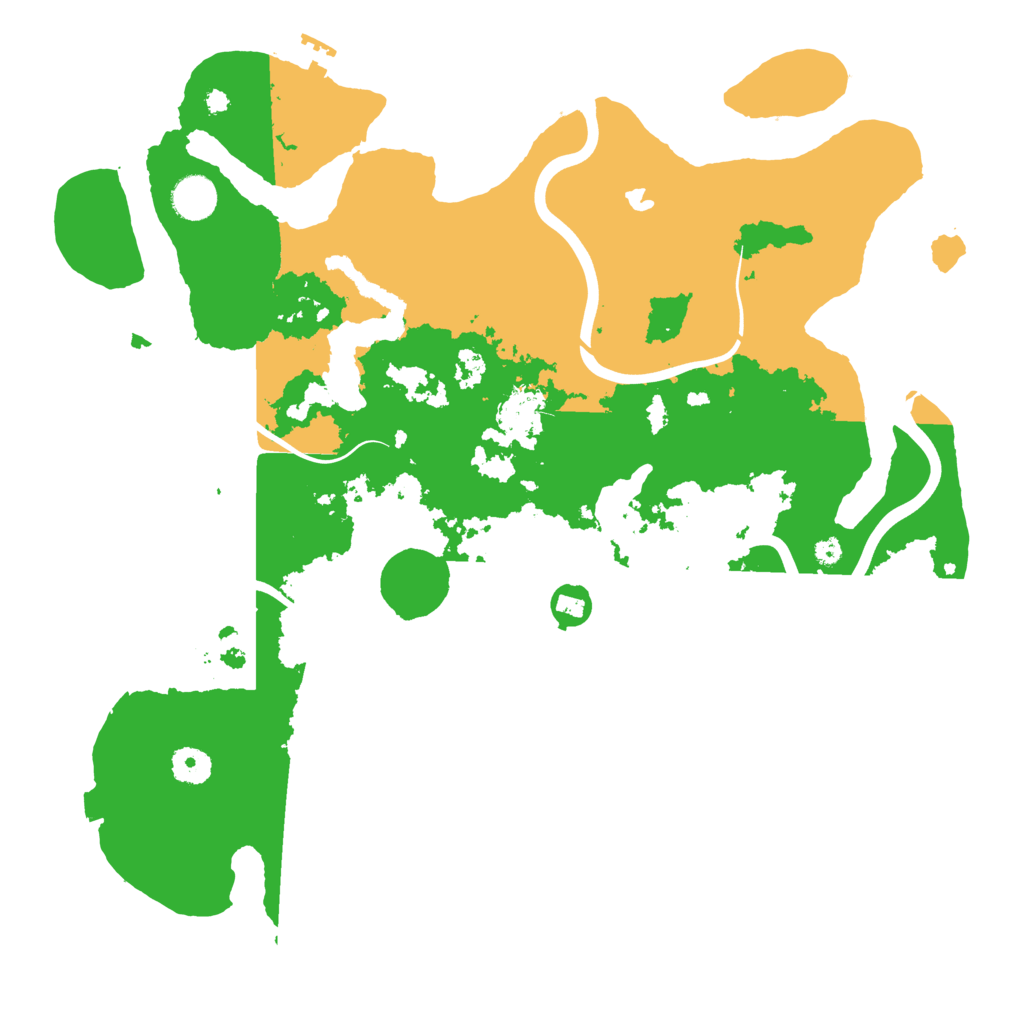 Biome Rust Map: Procedural Map, Size: 4000, Seed: 848278