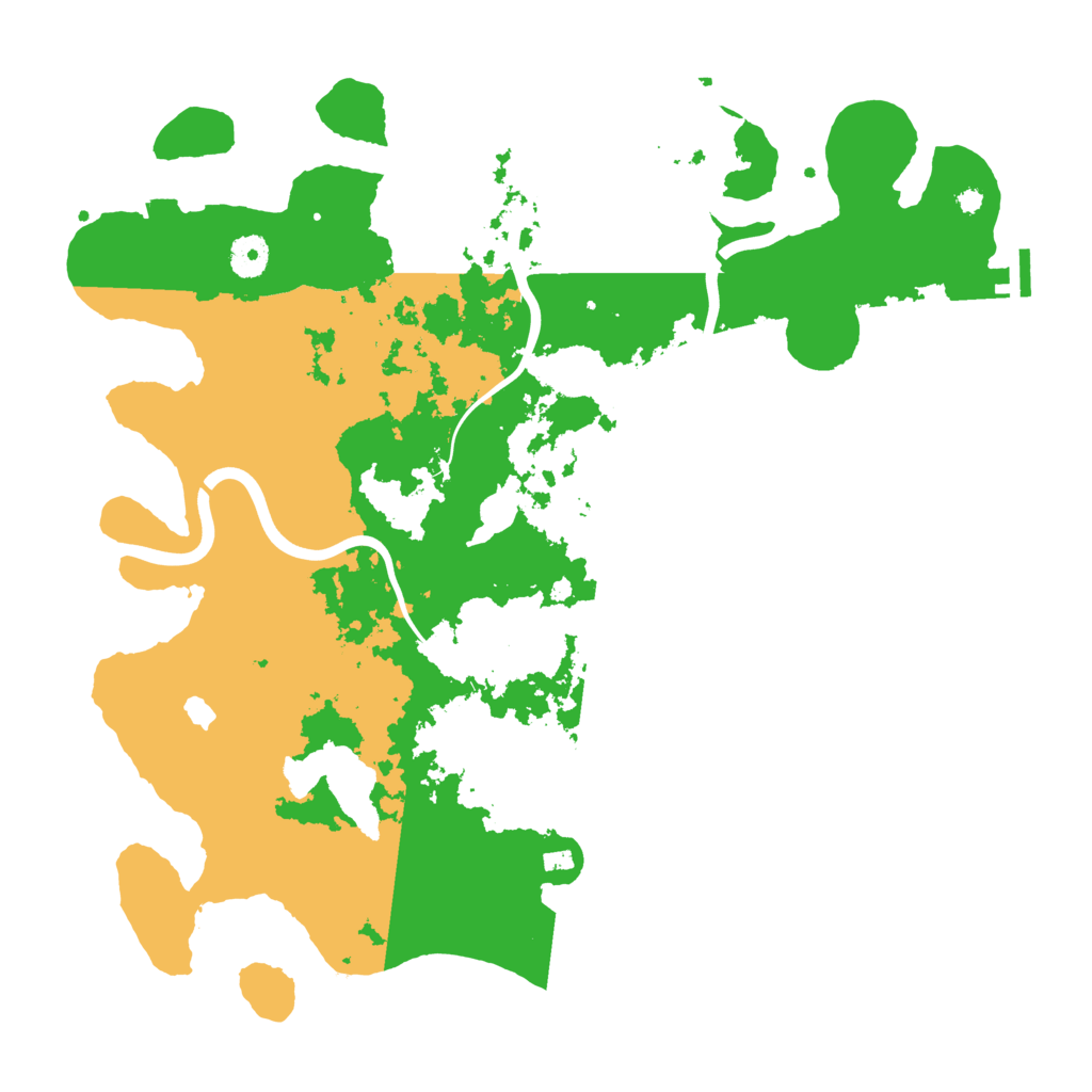 Biome Rust Map: Procedural Map, Size: 4000, Seed: 1436112023