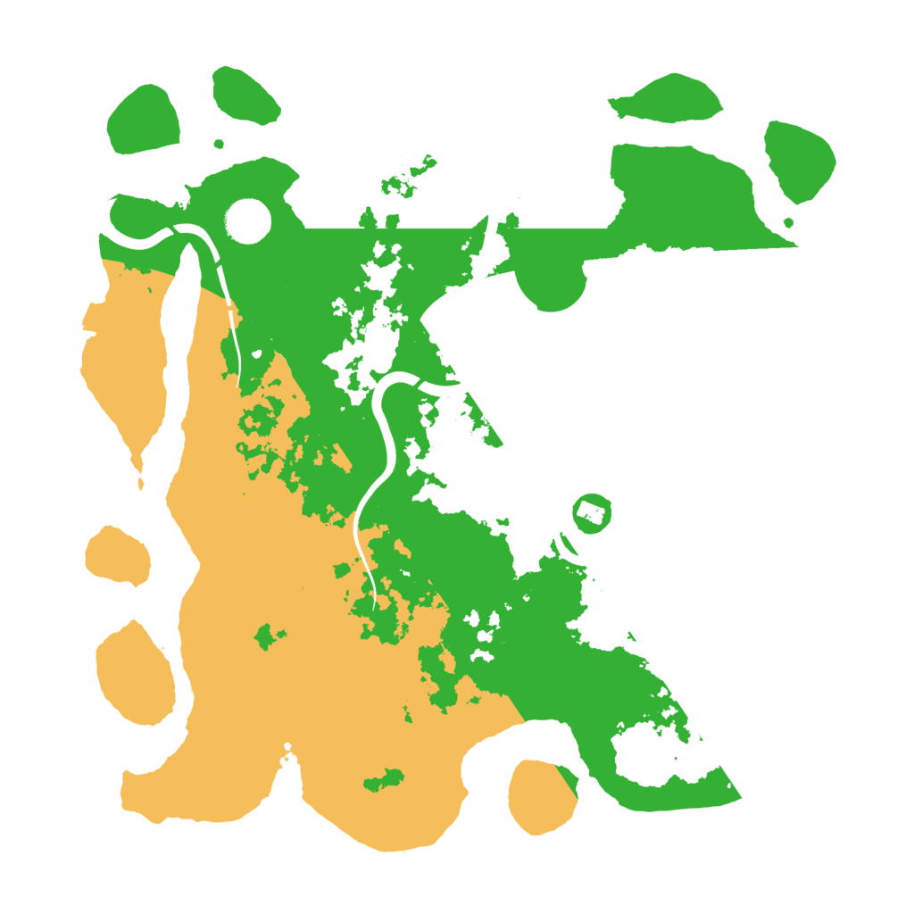 Biome Rust Map: Procedural Map, Size: 3750, Seed: 295781224