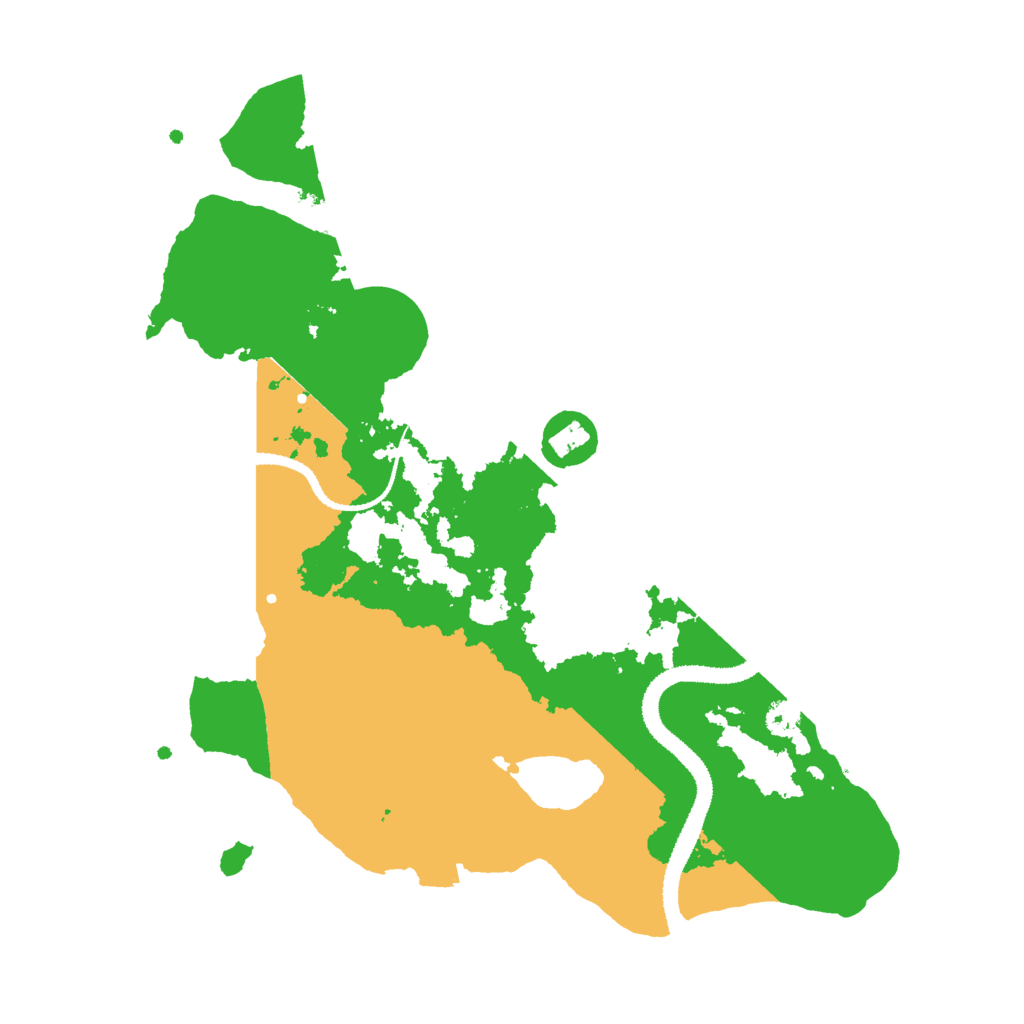 Biome Rust Map: Procedural Map, Size: 3000, Seed: 872467902