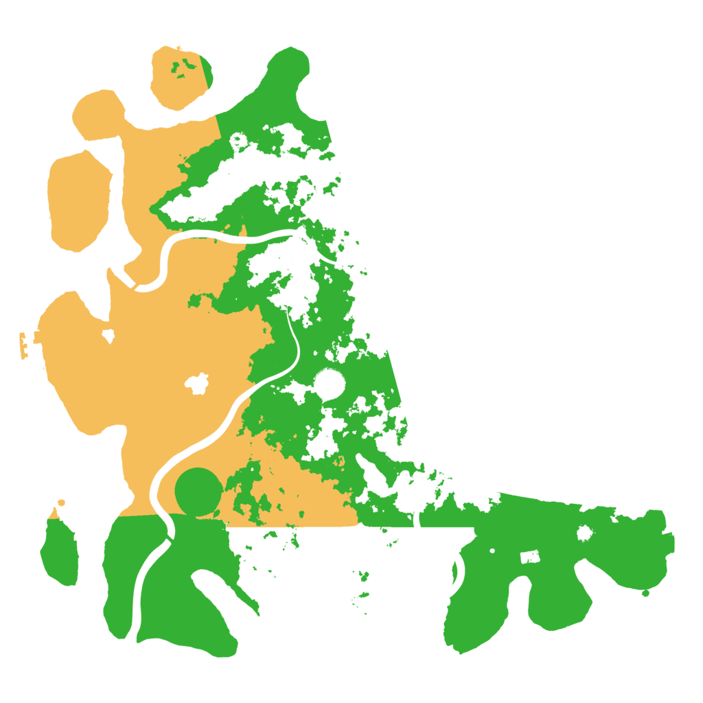 Biome Rust Map: Procedural Map, Size: 4000, Seed: 1780543086