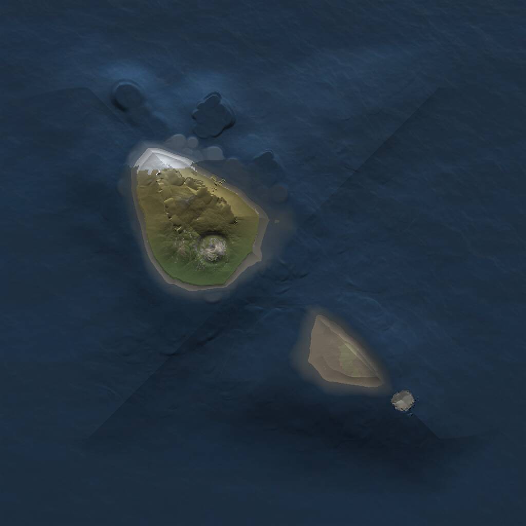 Rust Map: Procedural Map, Size: 1000, Seed: 1119731047, 1 Monuments