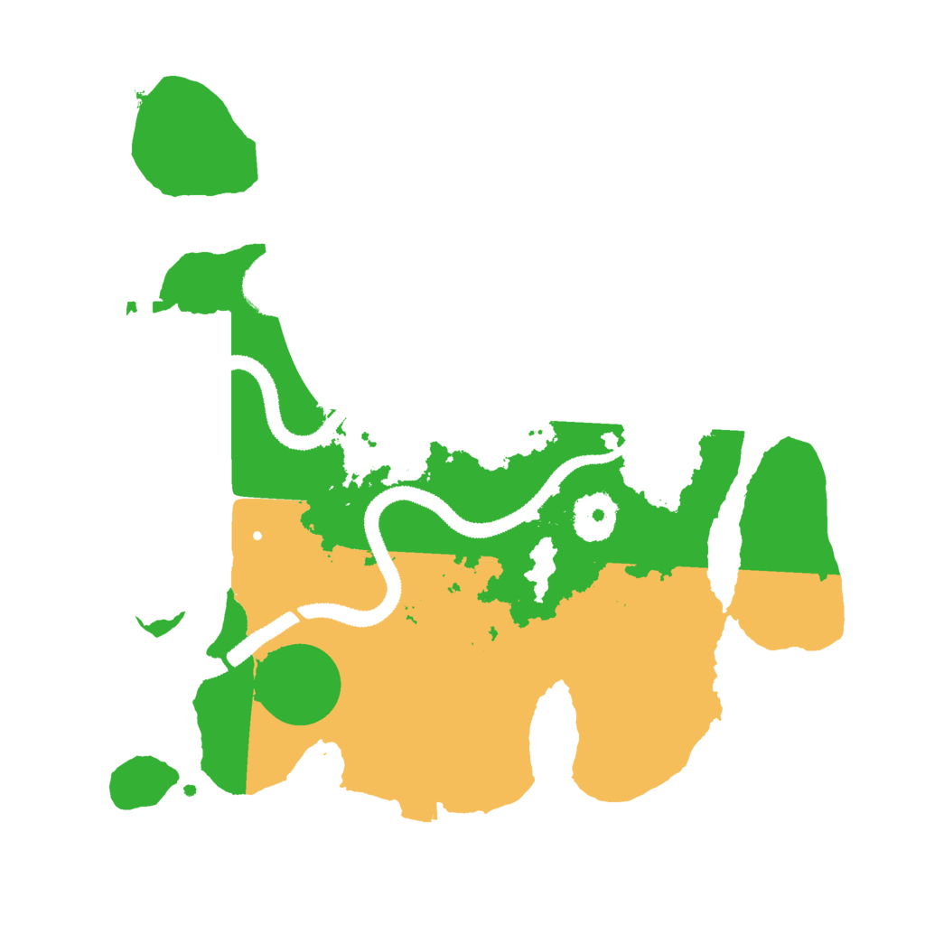 Biome Rust Map: Procedural Map, Size: 3000, Seed: 651000624