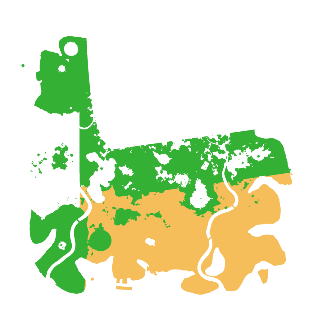 Biome Rust Map: Procedural Map, Size: 4000, Seed: 251641568