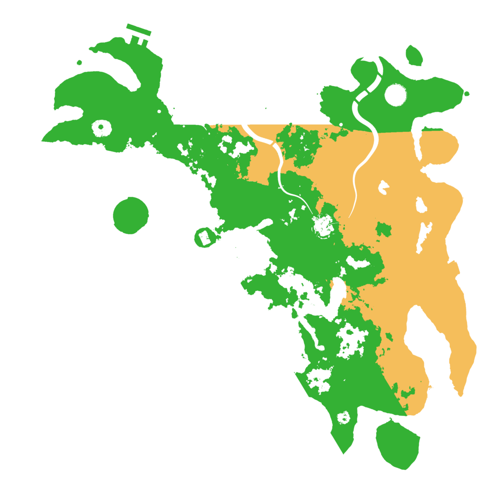 Biome Rust Map: Procedural Map, Size: 4000, Seed: 1156786714