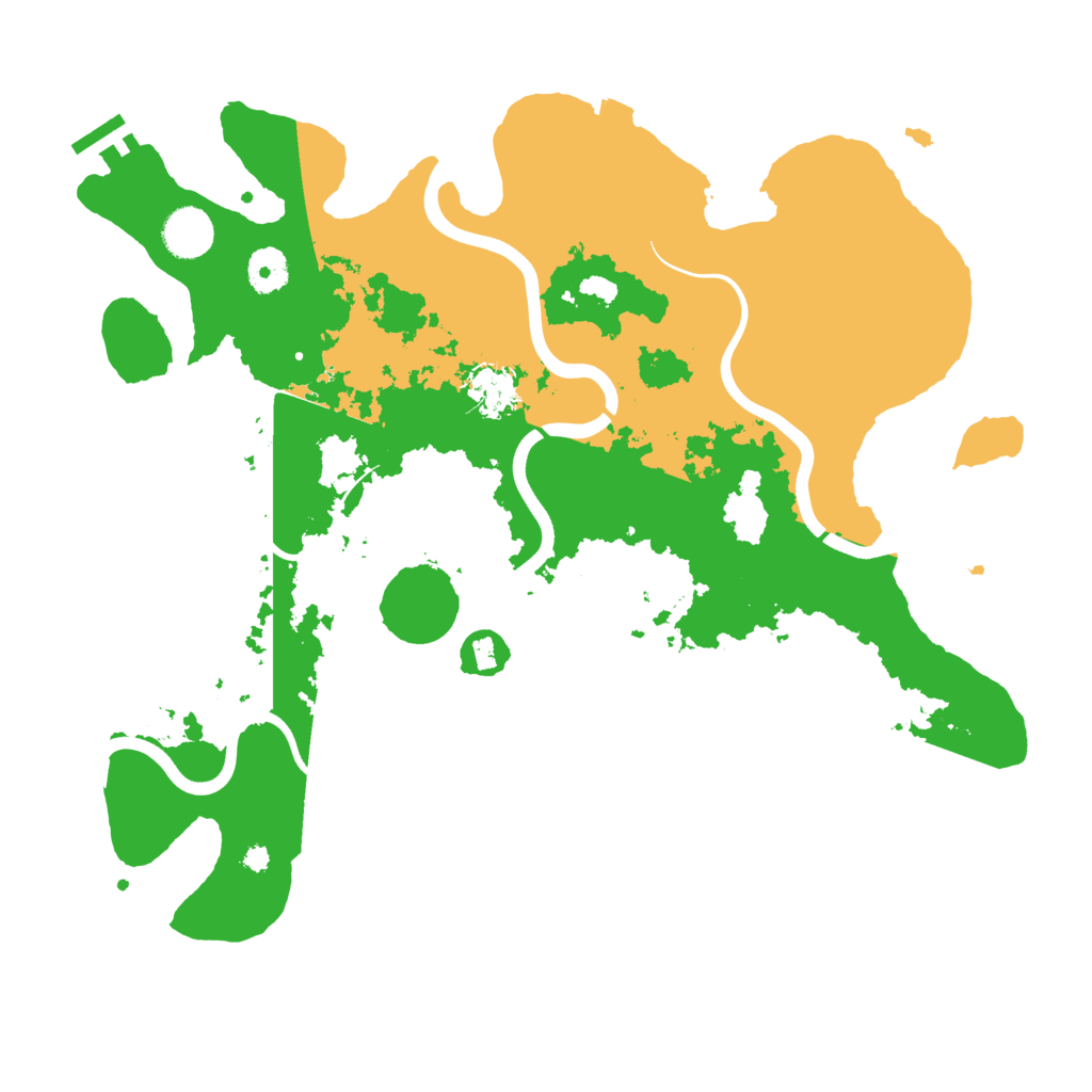 Biome Rust Map: Procedural Map, Size: 3800, Seed: 676483008
