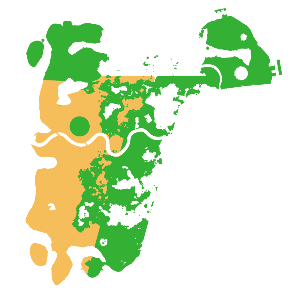 Biome Rust Map: Procedural Map, Size: 4000, Seed: 1870977297