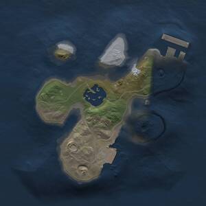 Thumbnail Rust Map: Procedural Map, Size: 1500, Seed: 1571987556, 3 Monuments