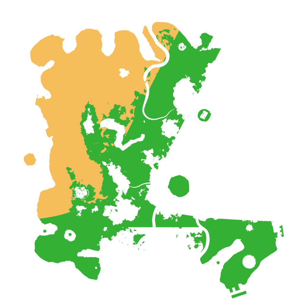 Biome Rust Map: Procedural Map, Size: 4000, Seed: 794771256