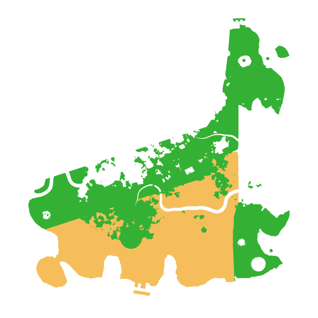 Biome Rust Map: Procedural Map, Size: 3900, Seed: 1438