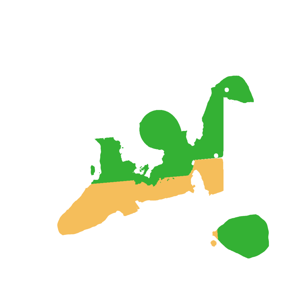 Biome Rust Map: Procedural Map, Size: 2000, Seed: 12547