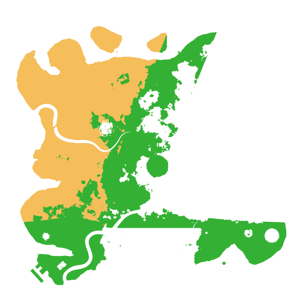 Biome Rust Map: Procedural Map, Size: 3750, Seed: 459763218