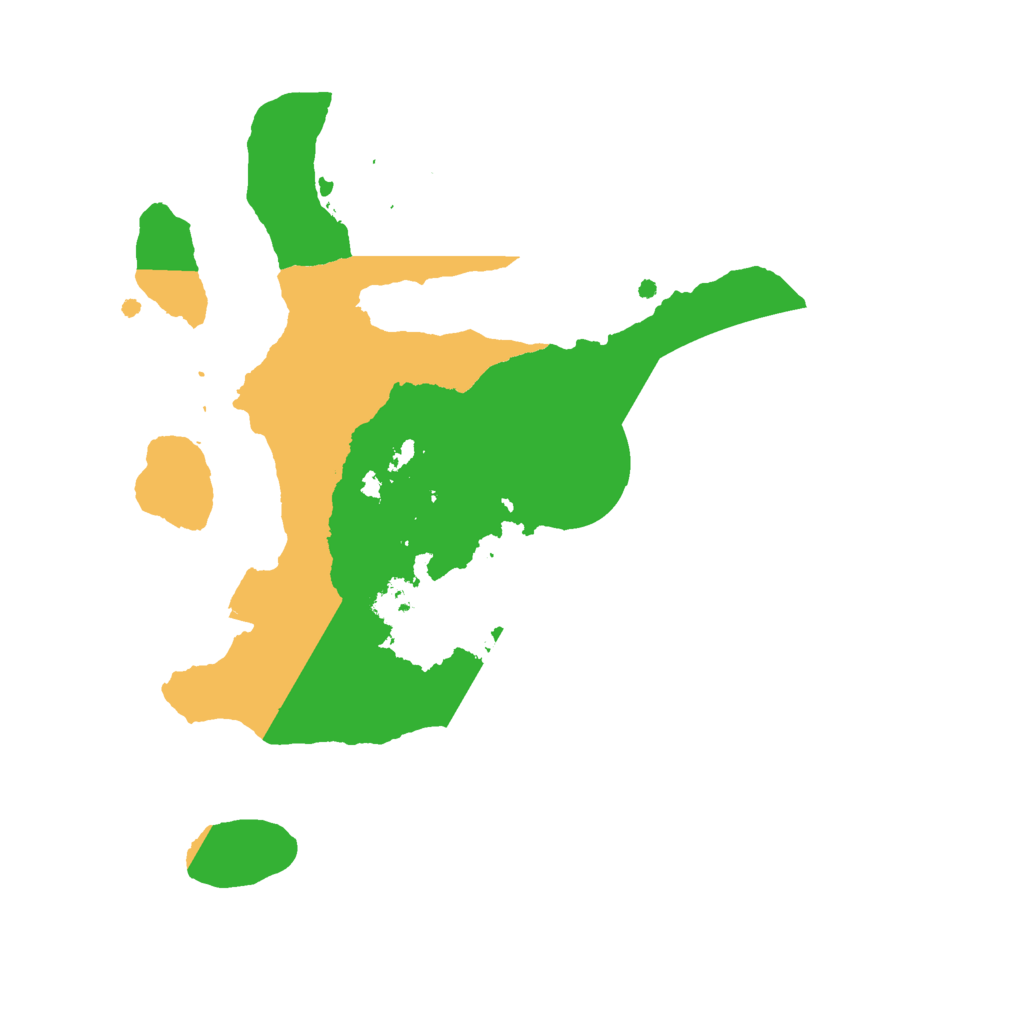Biome Rust Map: Procedural Map, Size: 2200, Seed: 662880079