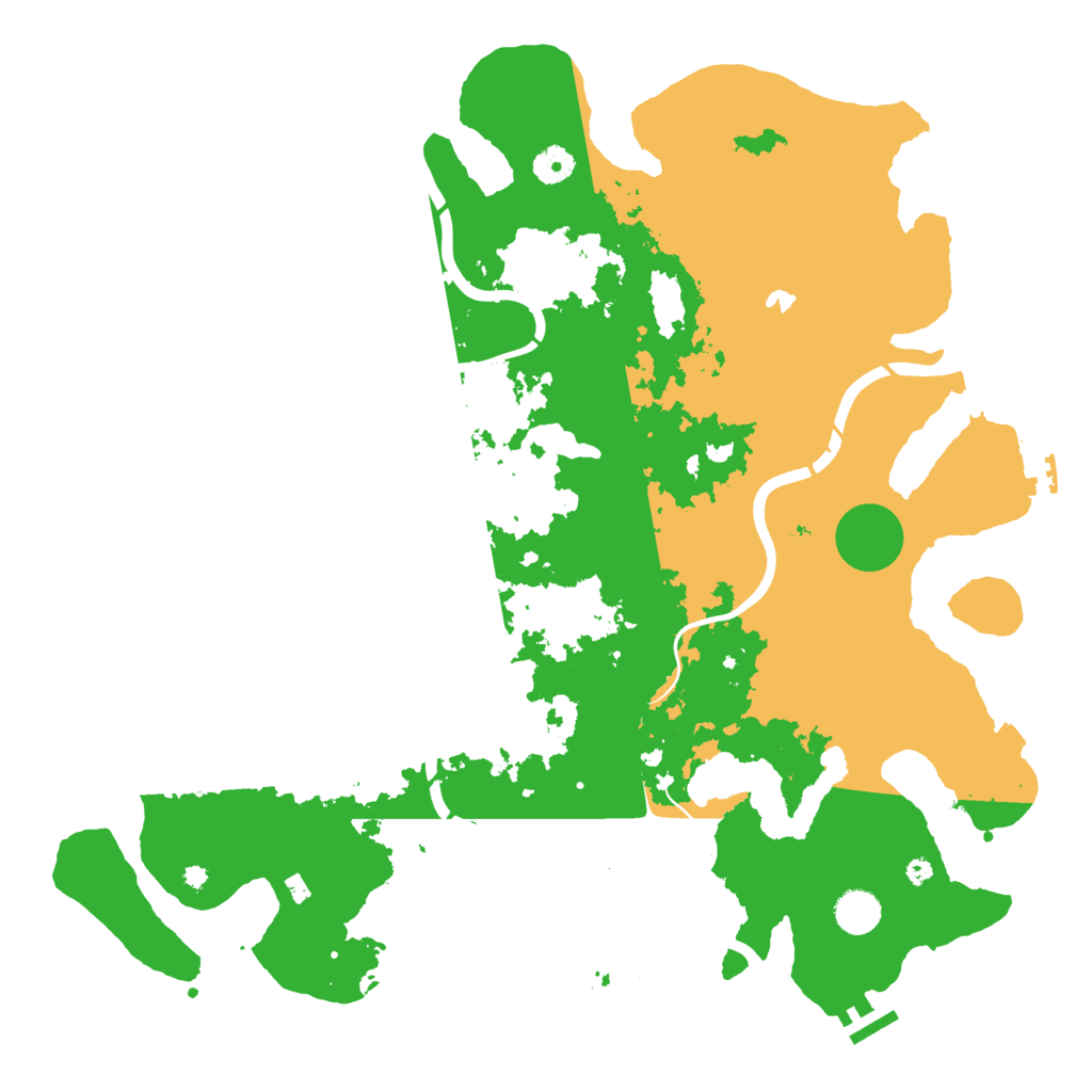 Biome Rust Map: Procedural Map, Size: 4250, Seed: 1850855052