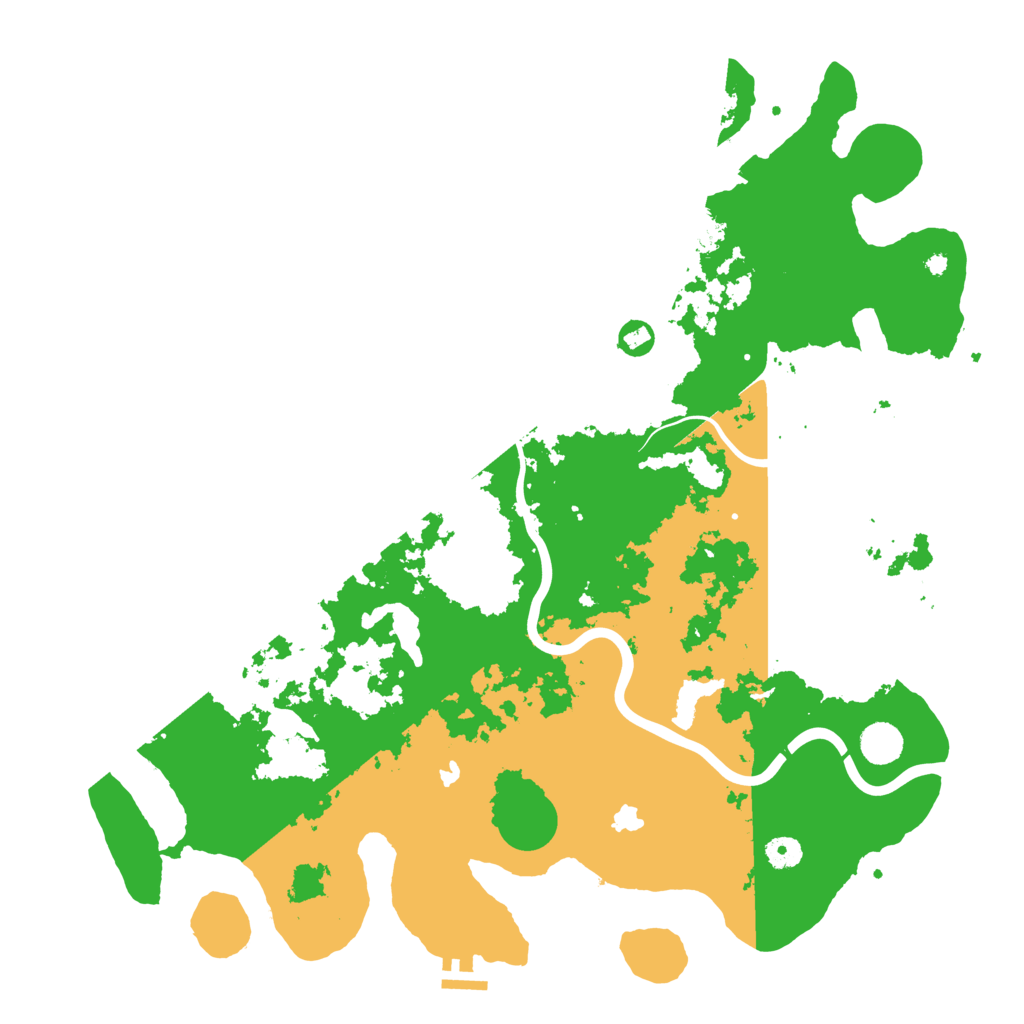 Biome Rust Map: Procedural Map, Size: 4500, Seed: 5673