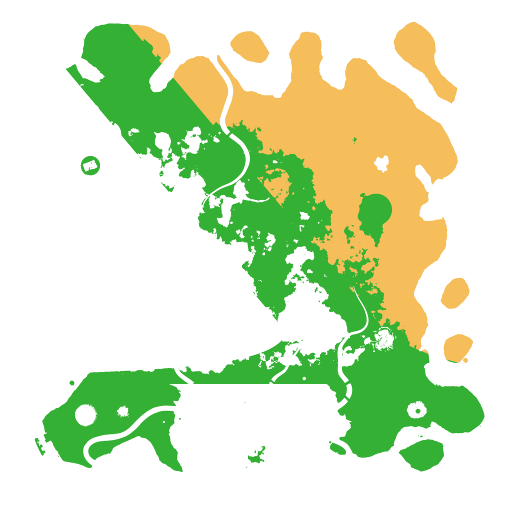 Biome Rust Map: Procedural Map, Size: 4250, Seed: 479303325