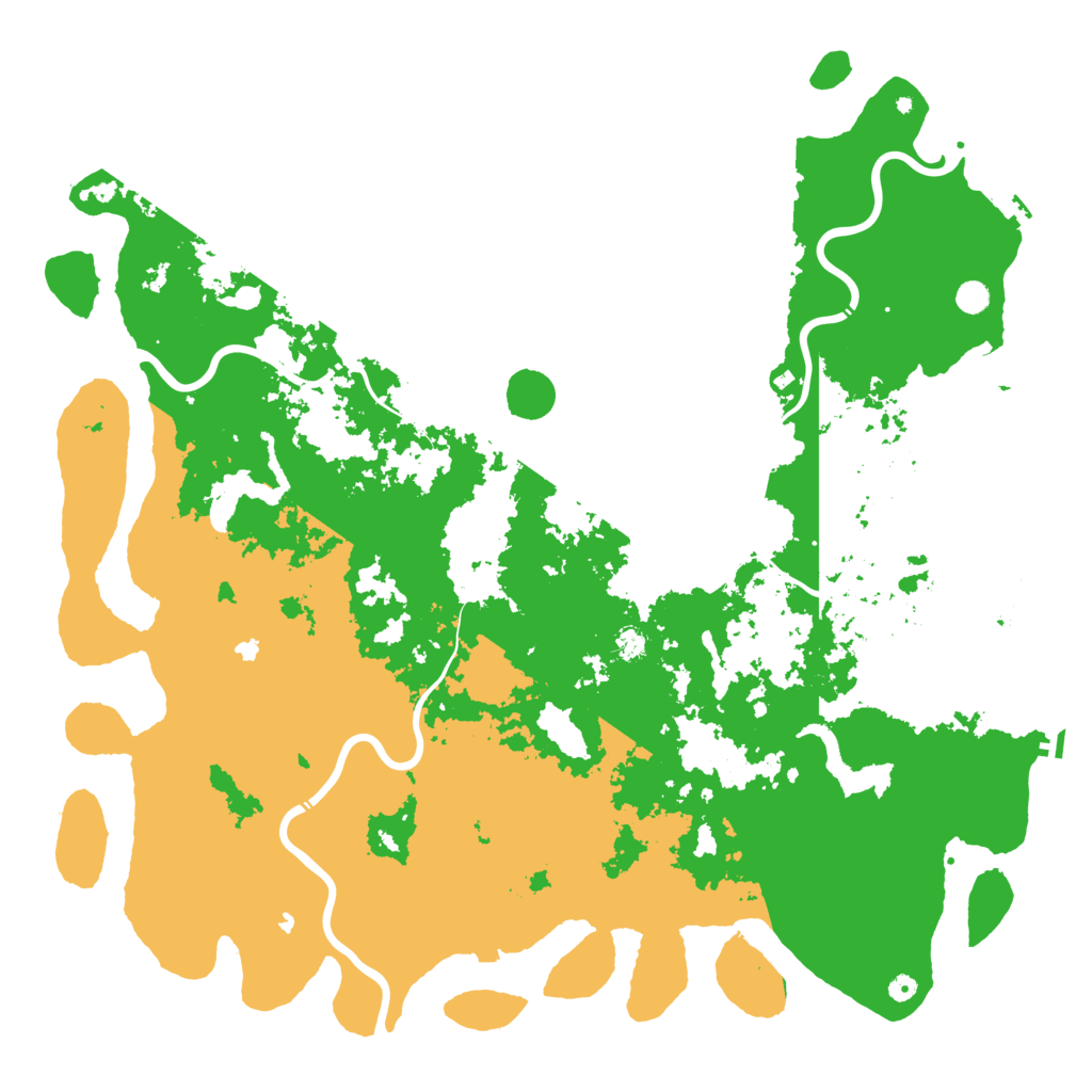 Biome Rust Map: Procedural Map, Size: 6000, Seed: 1315999706