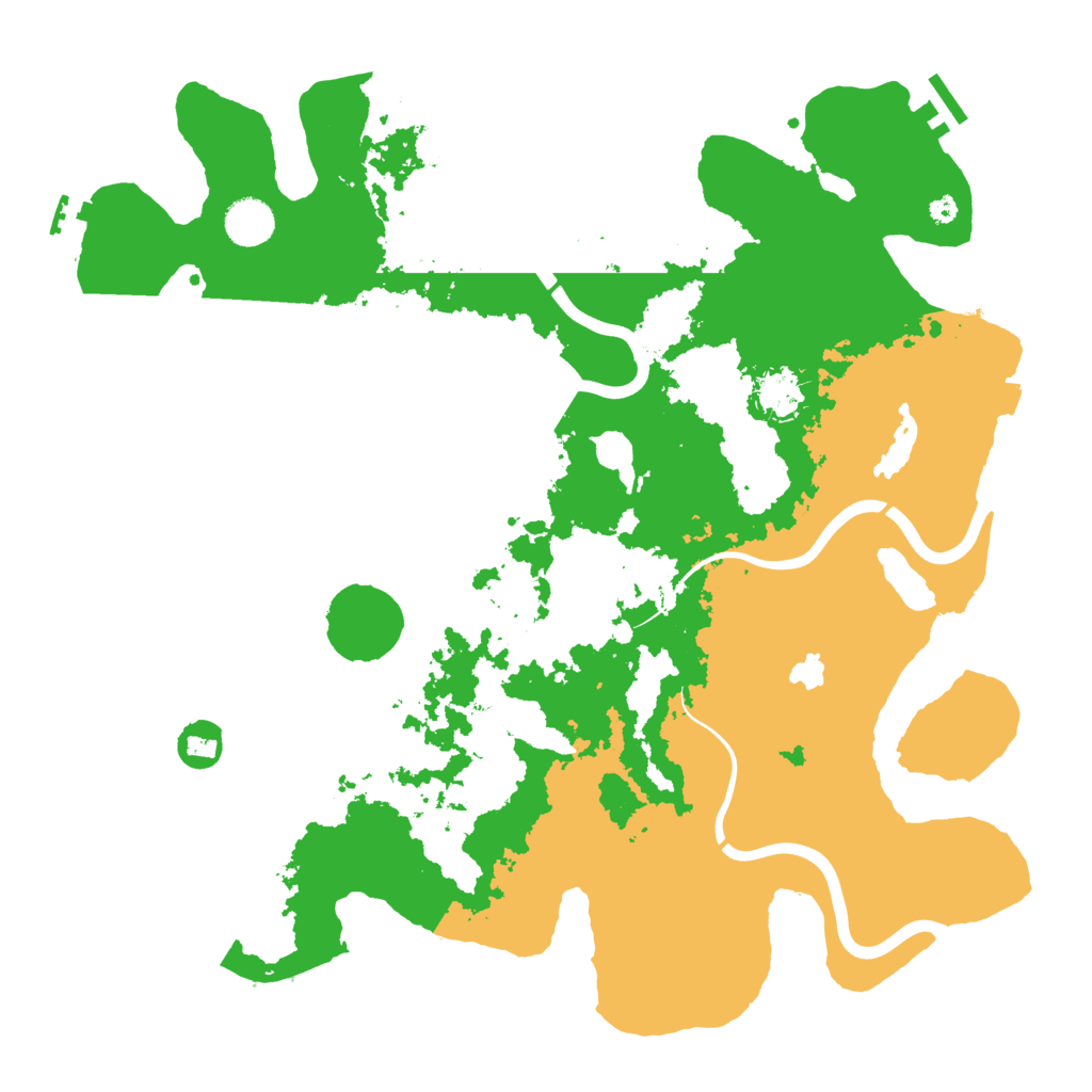 Biome Rust Map: Procedural Map, Size: 4000, Seed: 450000