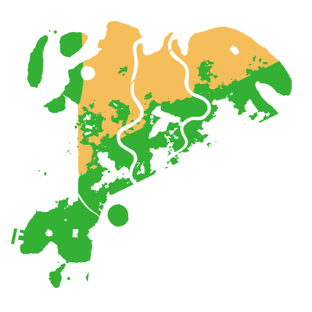 Biome Rust Map: Procedural Map, Size: 4000, Seed: 1426534628