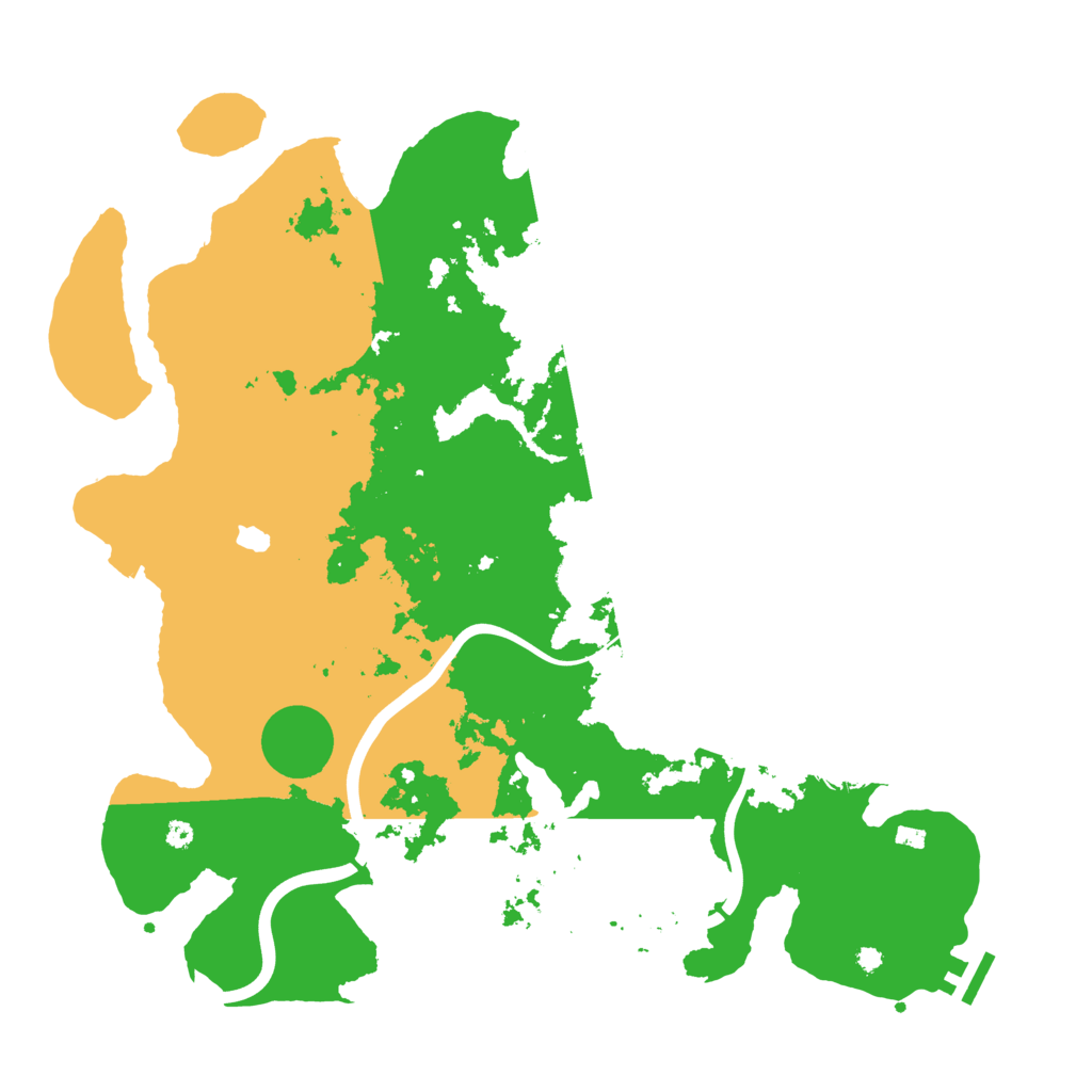 Biome Rust Map: Procedural Map, Size: 4000, Seed: 1536965907