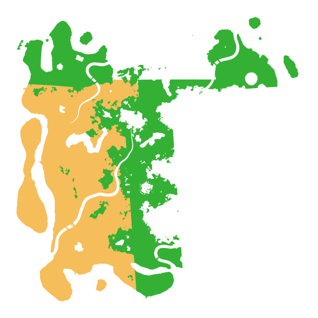 Biome Rust Map: Procedural Map, Size: 4500, Seed: 633377316