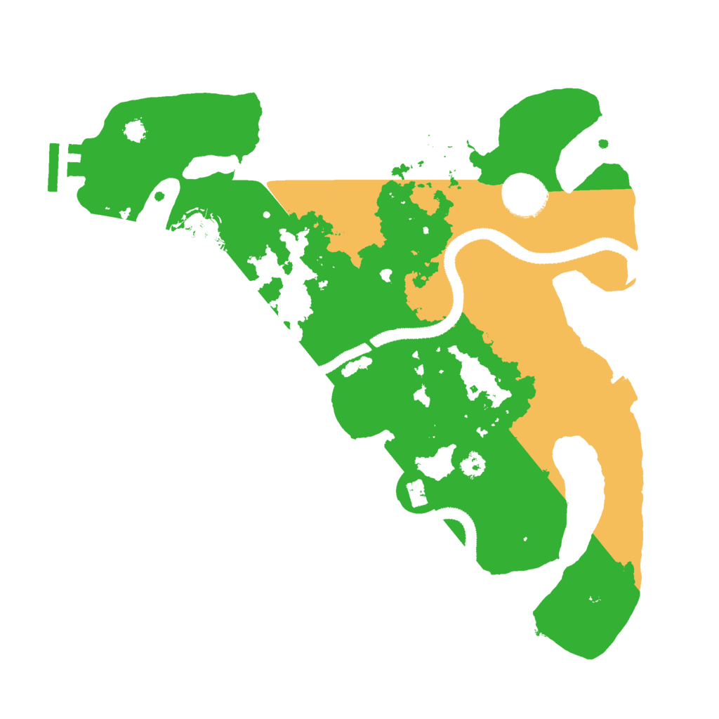 Biome Rust Map: Procedural Map, Size: 3000, Seed: 1973