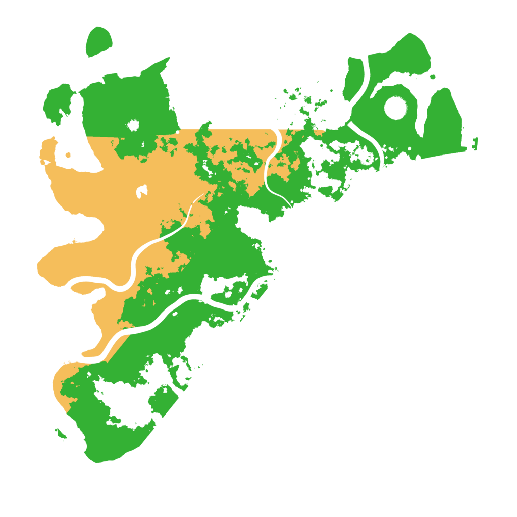 Biome Rust Map: Procedural Map, Size: 4000, Seed: 942210758