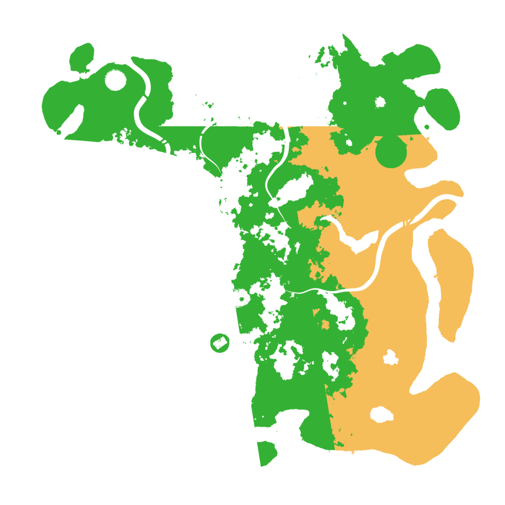 Biome Rust Map: Procedural Map, Size: 4250, Seed: 32194