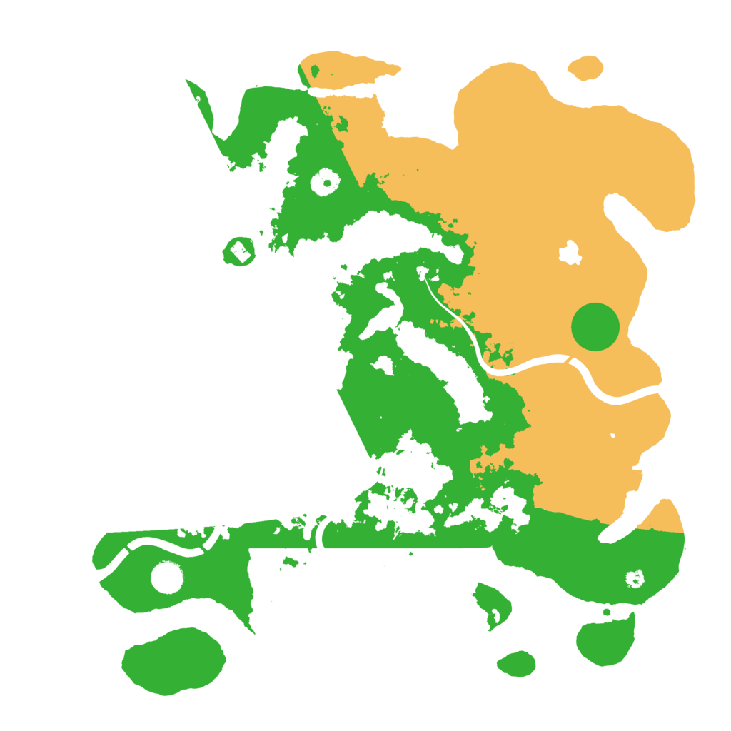 Biome Rust Map: Procedural Map, Size: 4000, Seed: 667766