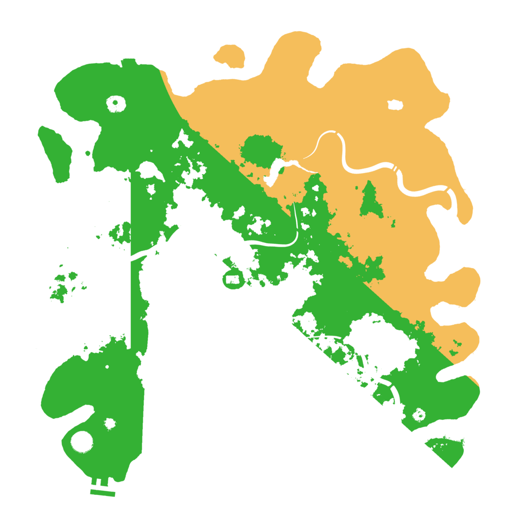 Biome Rust Map: Procedural Map, Size: 4250, Seed: 1358615923