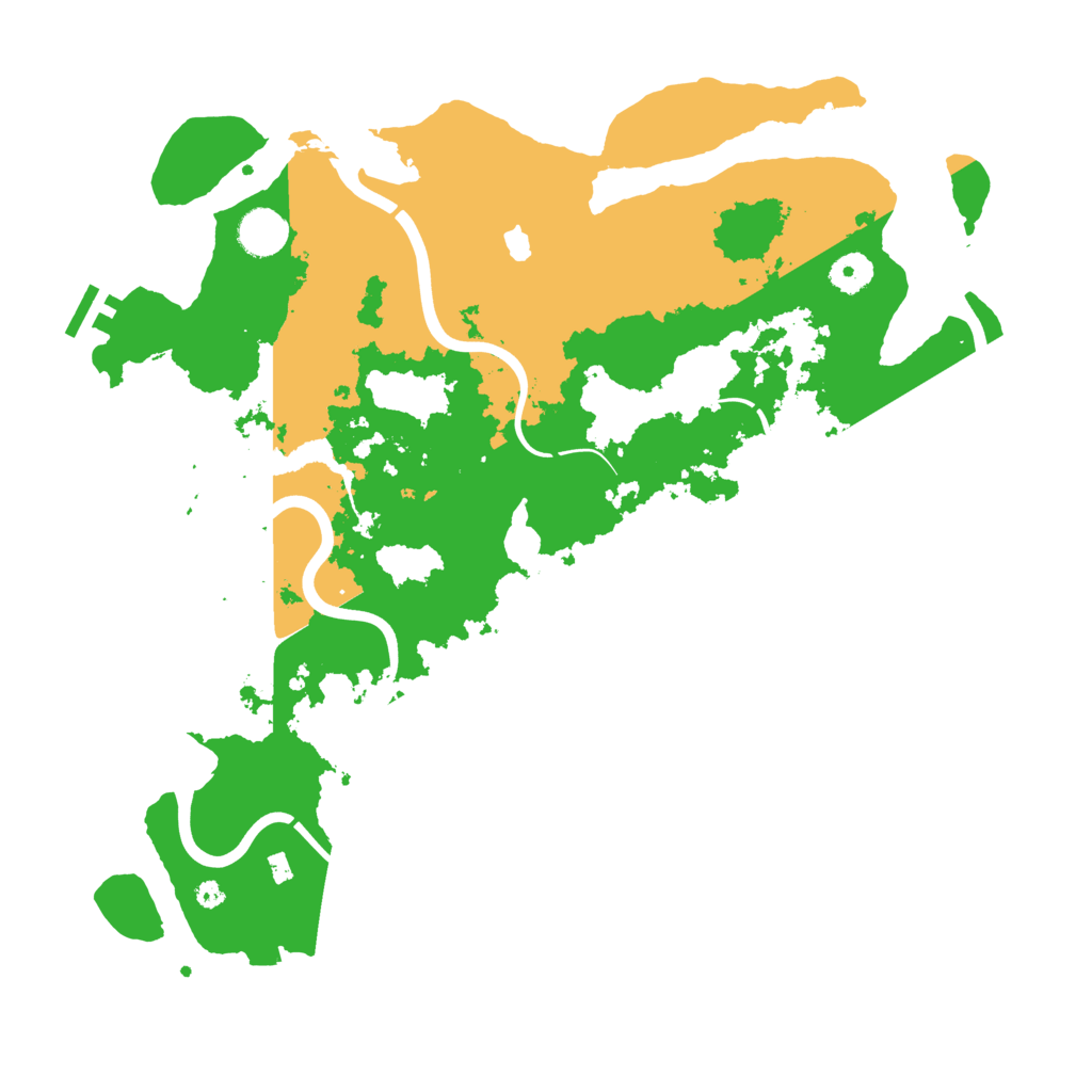 Biome Rust Map: Procedural Map, Size: 4000, Seed: 778101212