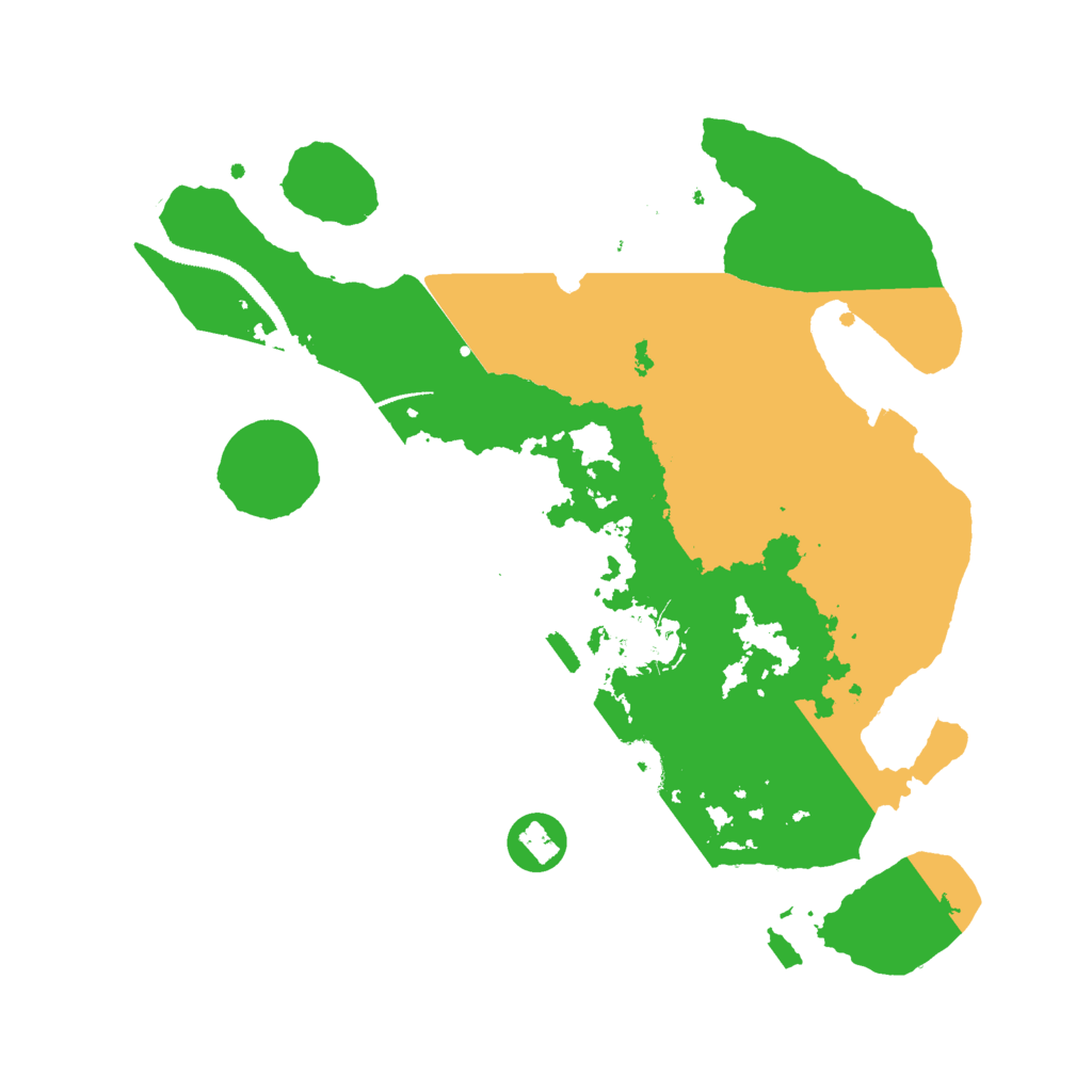 Biome Rust Map: Procedural Map, Size: 3000, Seed: 202005790