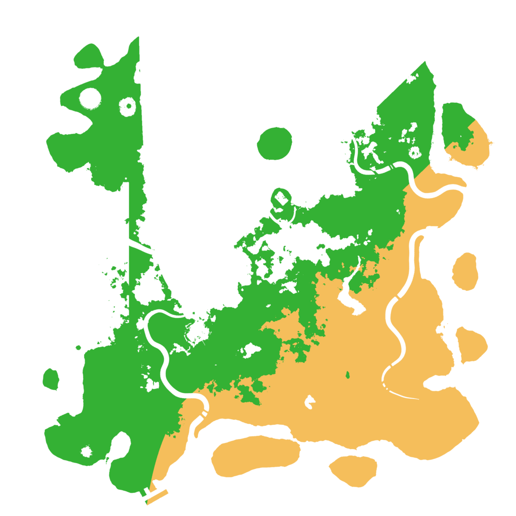 Biome Rust Map: Procedural Map, Size: 4250, Seed: 8321