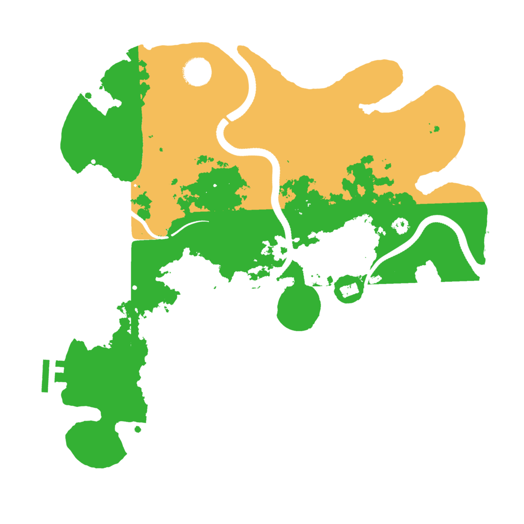 Biome Rust Map: Procedural Map, Size: 3250, Seed: 338916761