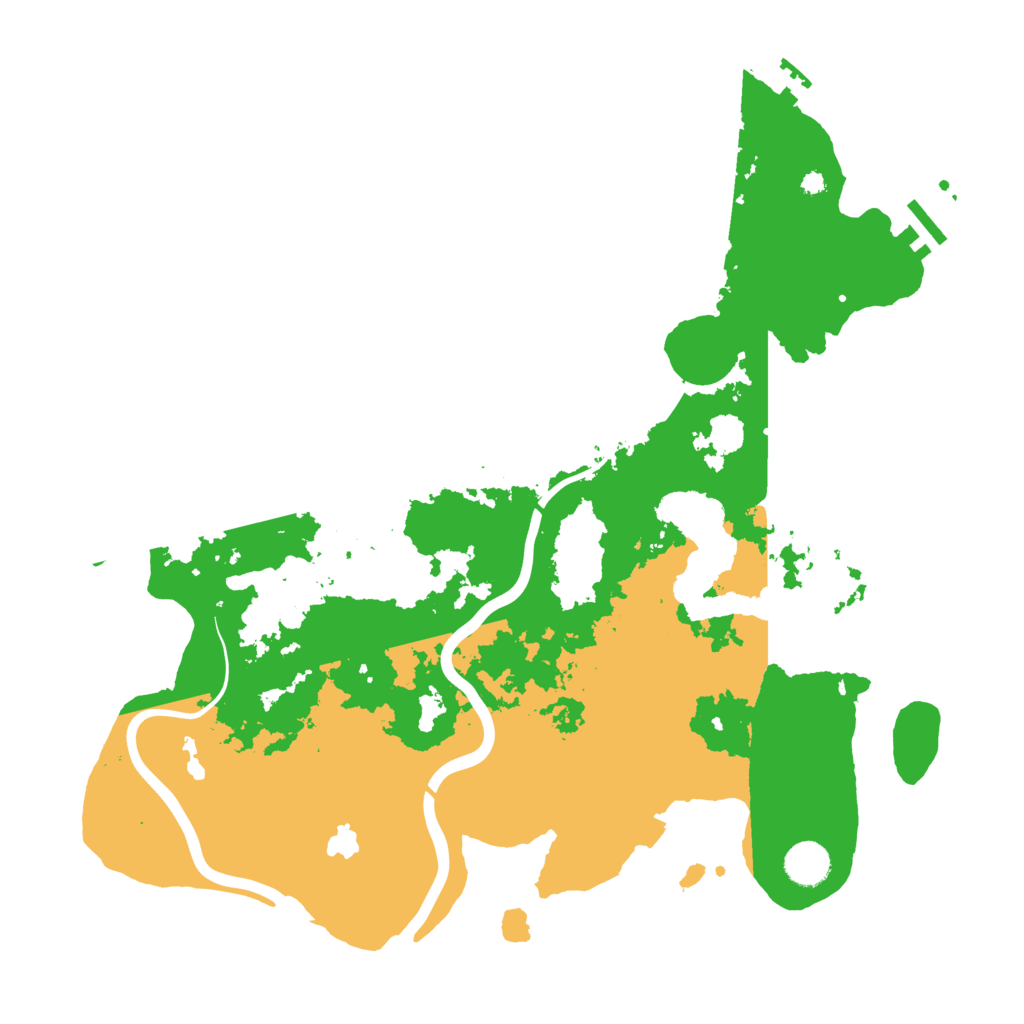 Biome Rust Map: Procedural Map, Size: 4000, Seed: 485922500