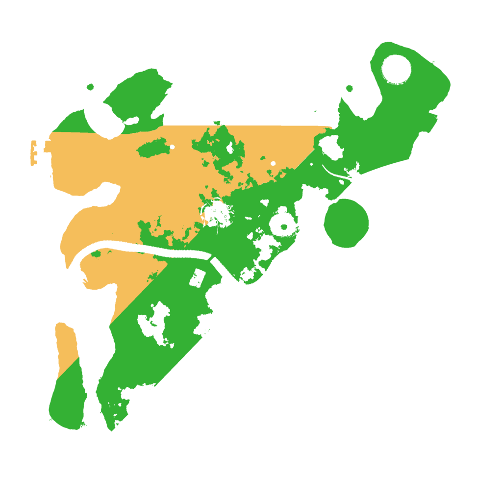 Biome Rust Map: Procedural Map, Size: 3000, Seed: 1077663932