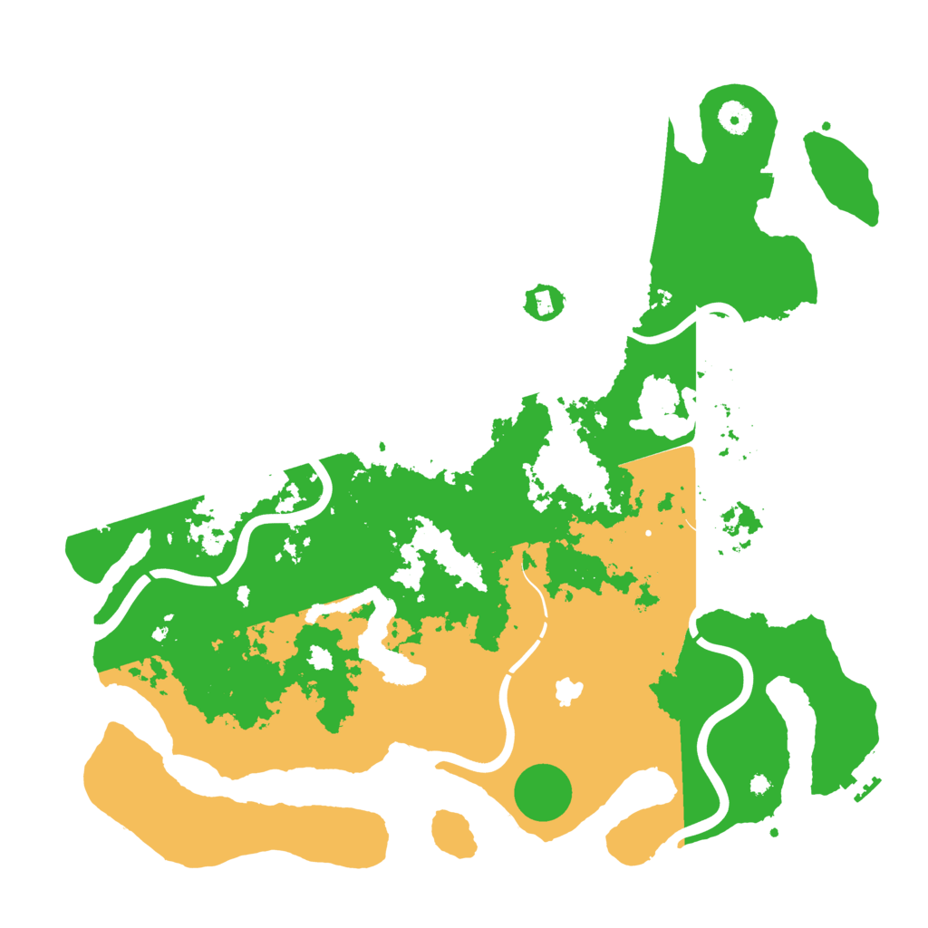 Biome Rust Map: Procedural Map, Size: 4250, Seed: 548083876