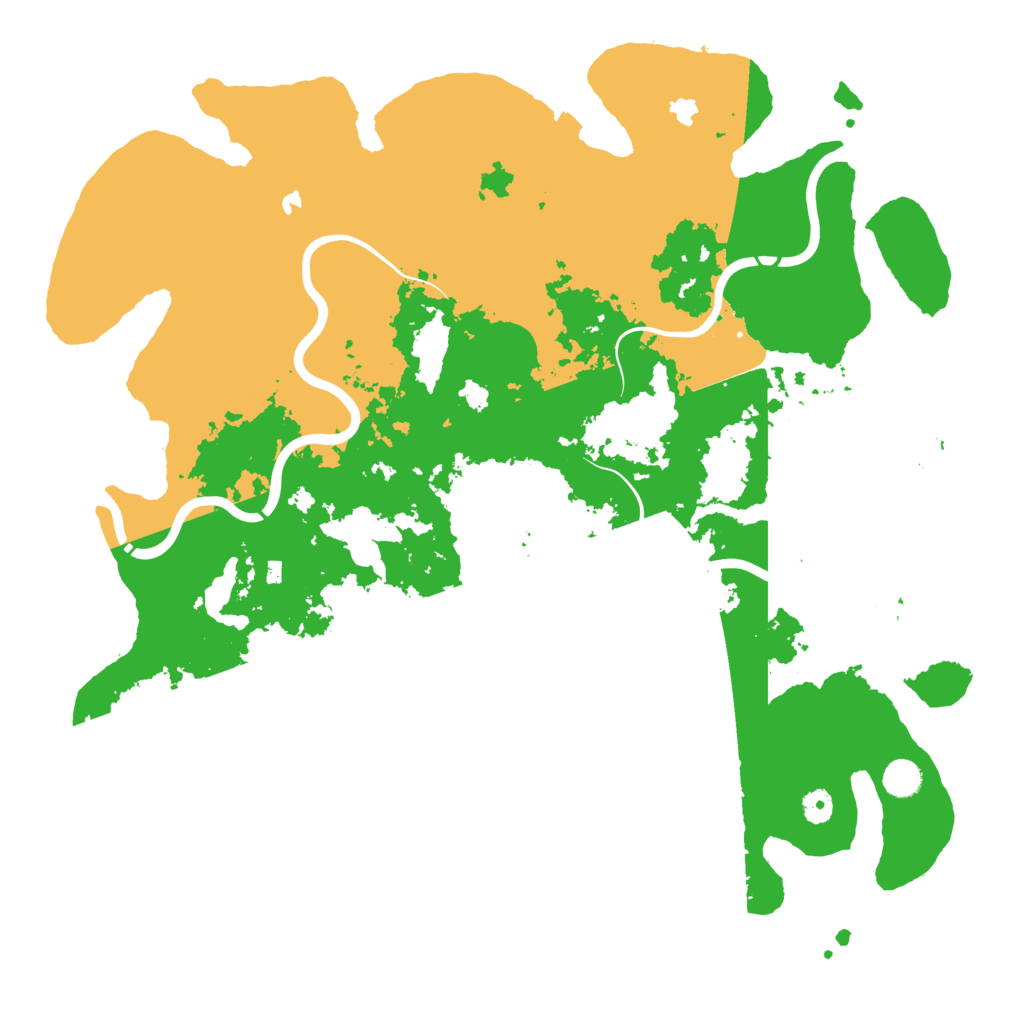 Biome Rust Map: Procedural Map, Size: 4750, Seed: 6327333
